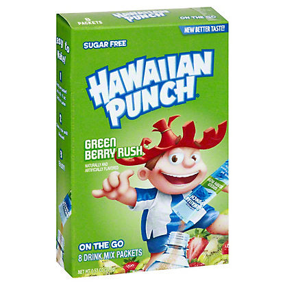 Hawaiian Punch – Green Berry Rush Singles To Go 6ct