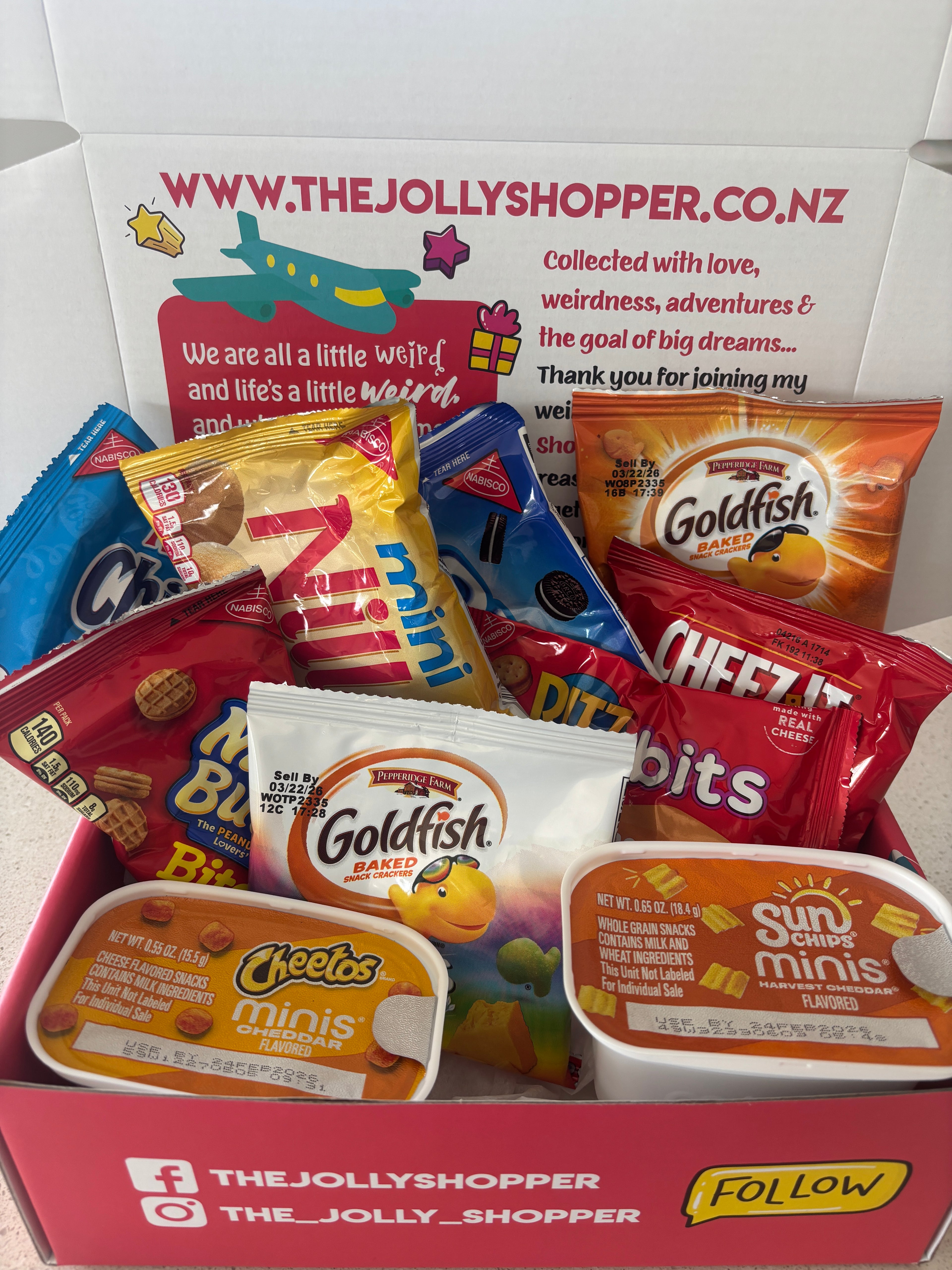 Jolly Shopper USA Snack Box