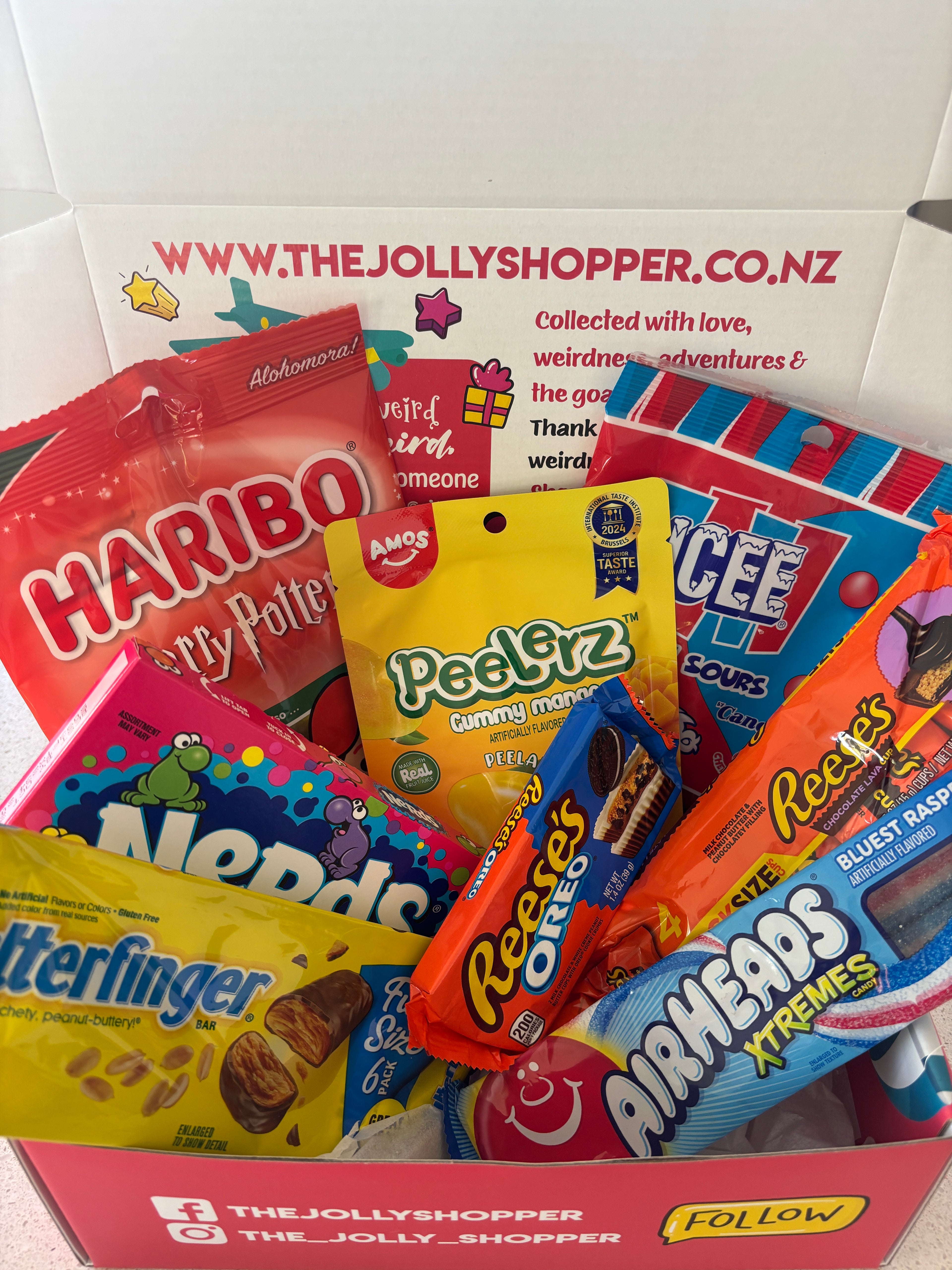 Jolly Shopper USA Candy Box