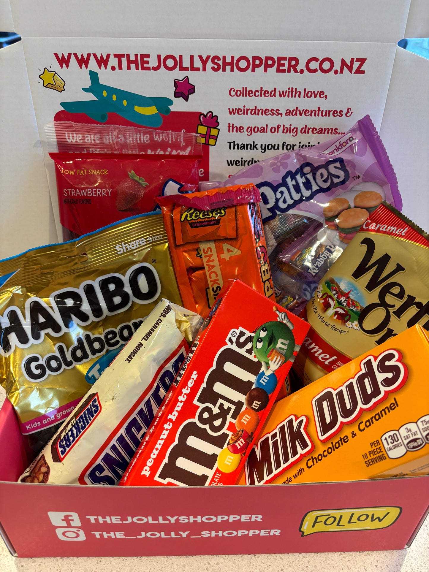 Jolly Shopper USA Candy Box