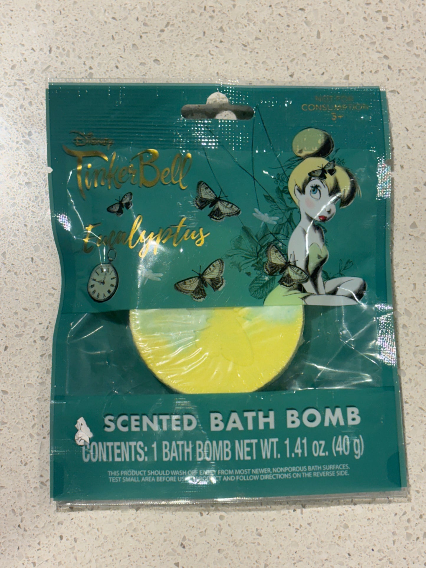 Tinker Bell Eucalyptus Scented Bath Bomb