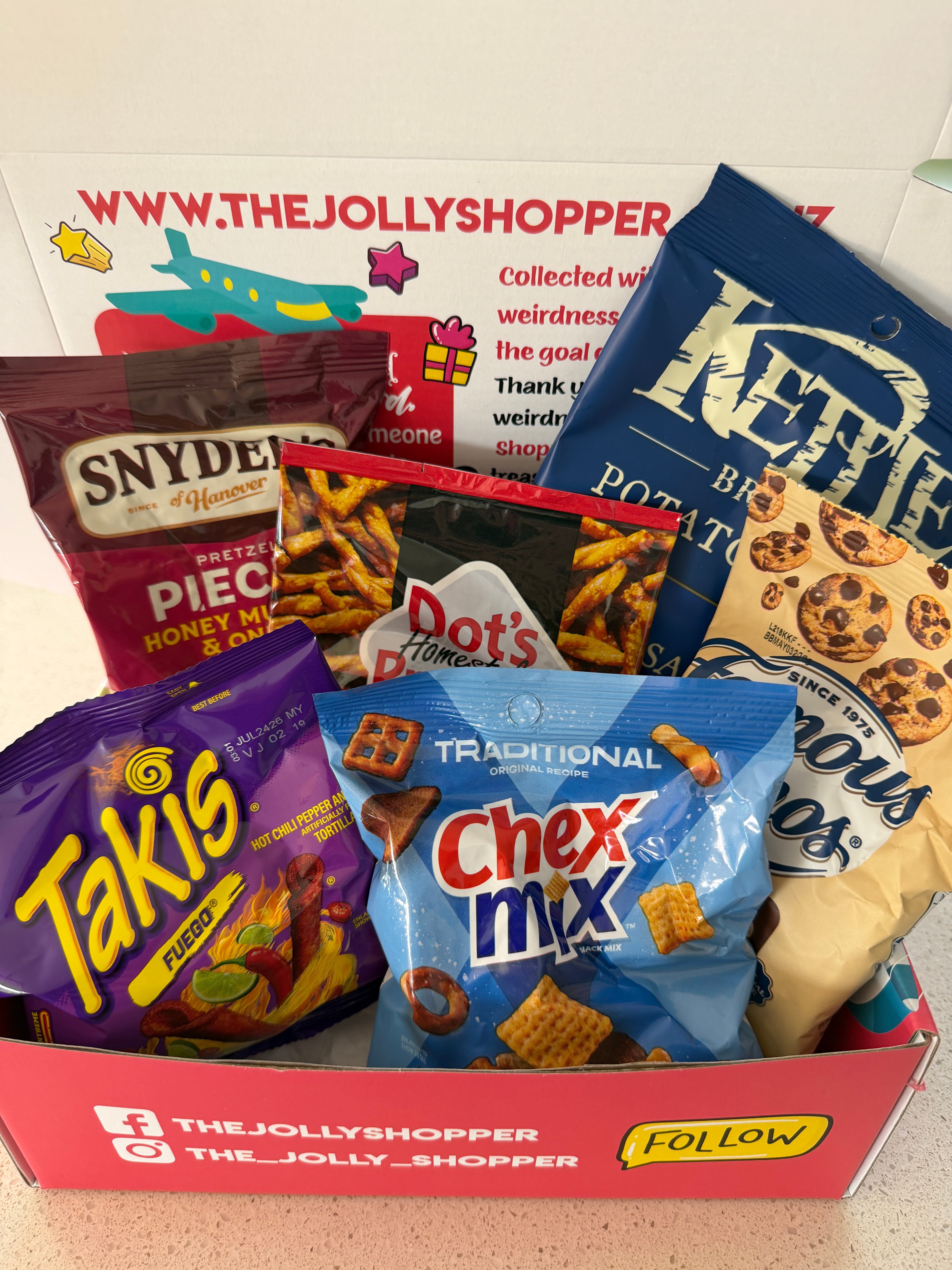 Jolly Shopper USA Snack Box