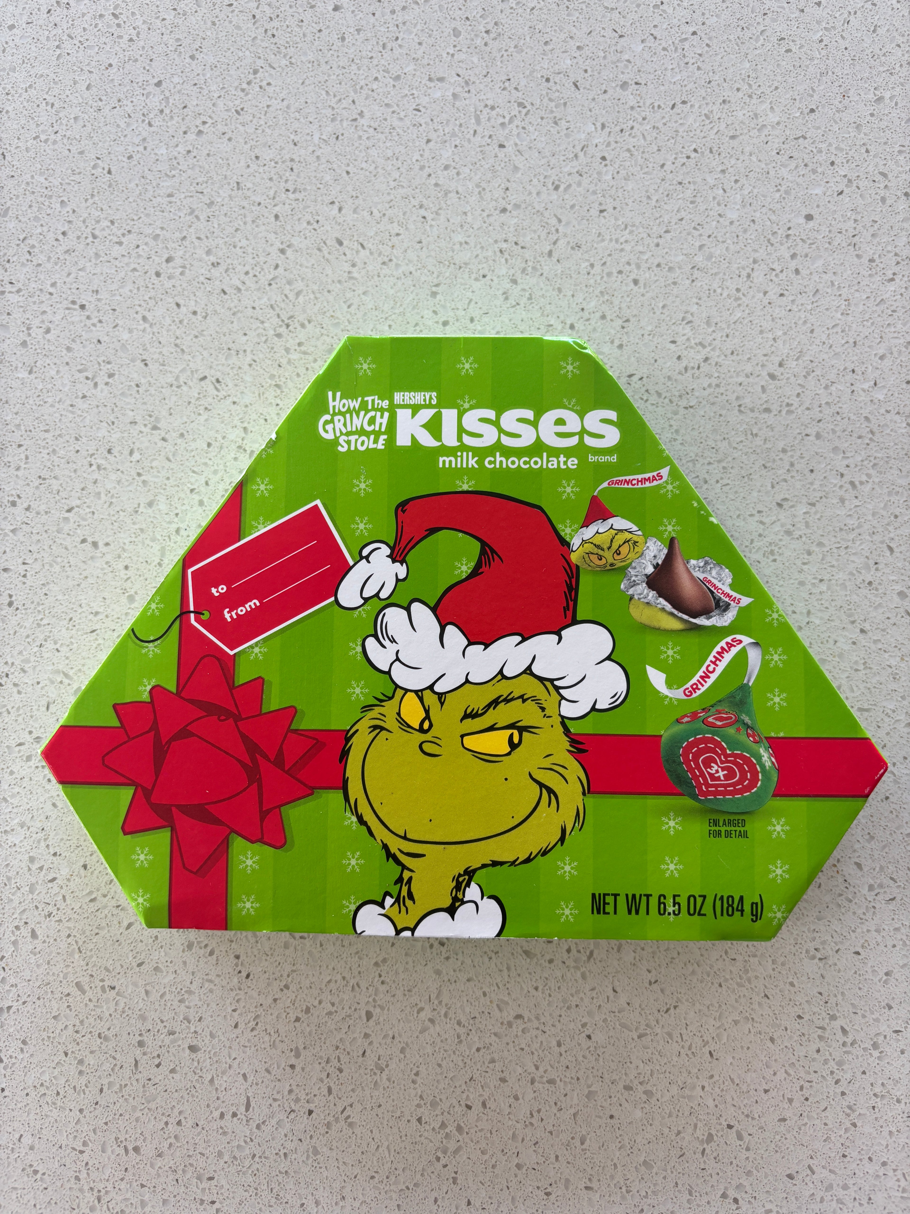 The Grinch Kisses Milk Chocolate