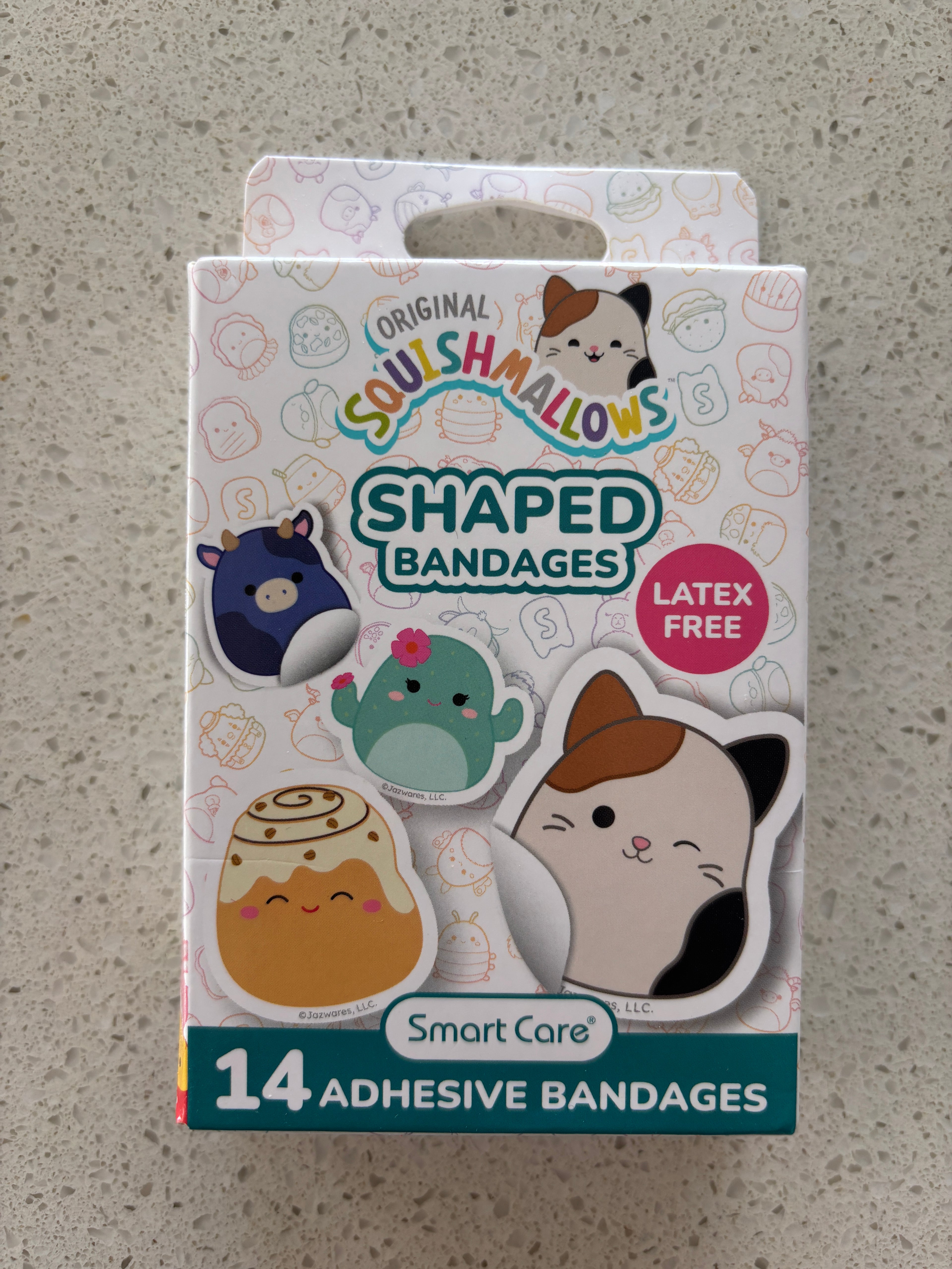 Squishmallow Shaped Bandages 14ct