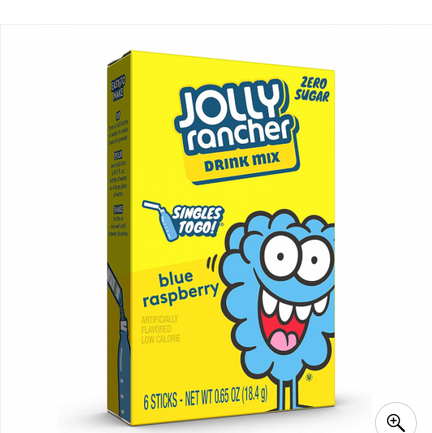 Jolly Rancher Singles To Go Drink Mix - Blue Raspberry 6ct