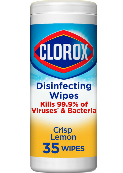 Clorox Crisp Lemon Disinfecting Wipes Bleach Free Cleaning Wipes