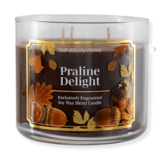 Praline Delight 3 Wick Candle