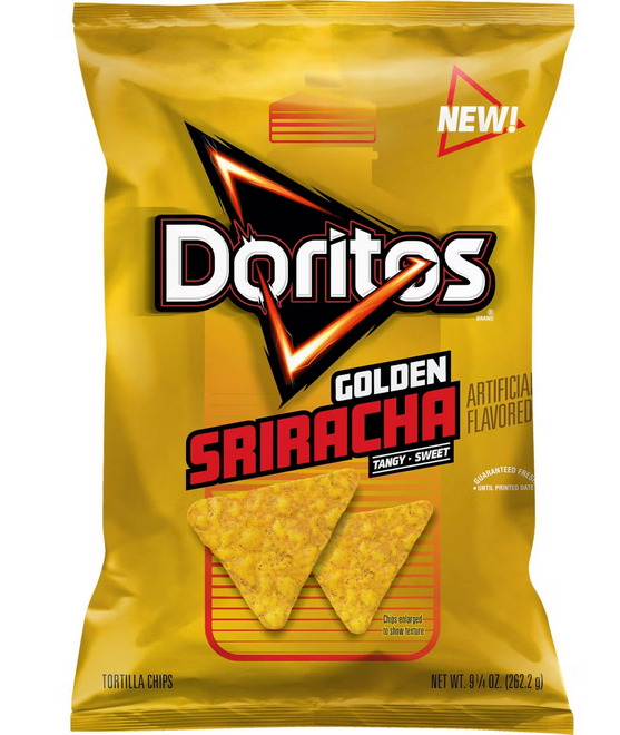Doritos Tortilla Chips Golden Sriracha - 9.25oz