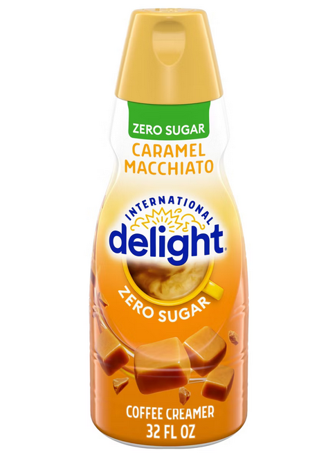International Delight Zero Sugar Caramel Macchiato Coffee Creamer 32fl oz