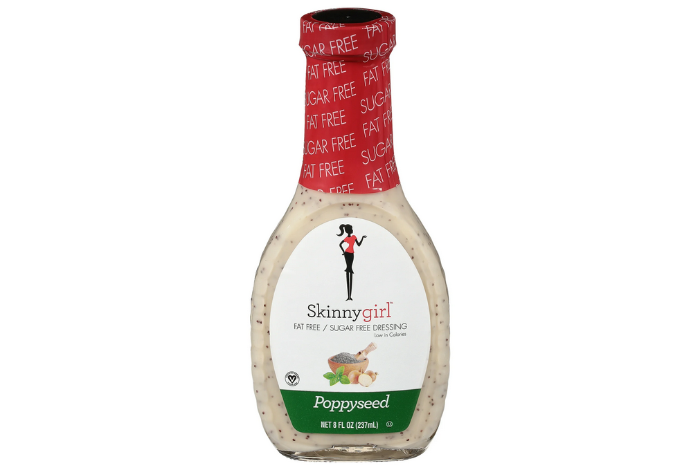 Skinnygirl, Fat-Free, Sugar-Free Poppyseed Salad Dressing, 8 fl oz – The Jolly Shopper Skinnygirl, Fat-Free, Sugar-Free Poppyseed Salad Dressing, 8 fl oz – The Jolly Shopper