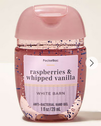 Raspberries & Whipped Vanilla PocketBac Hand Sanitizer