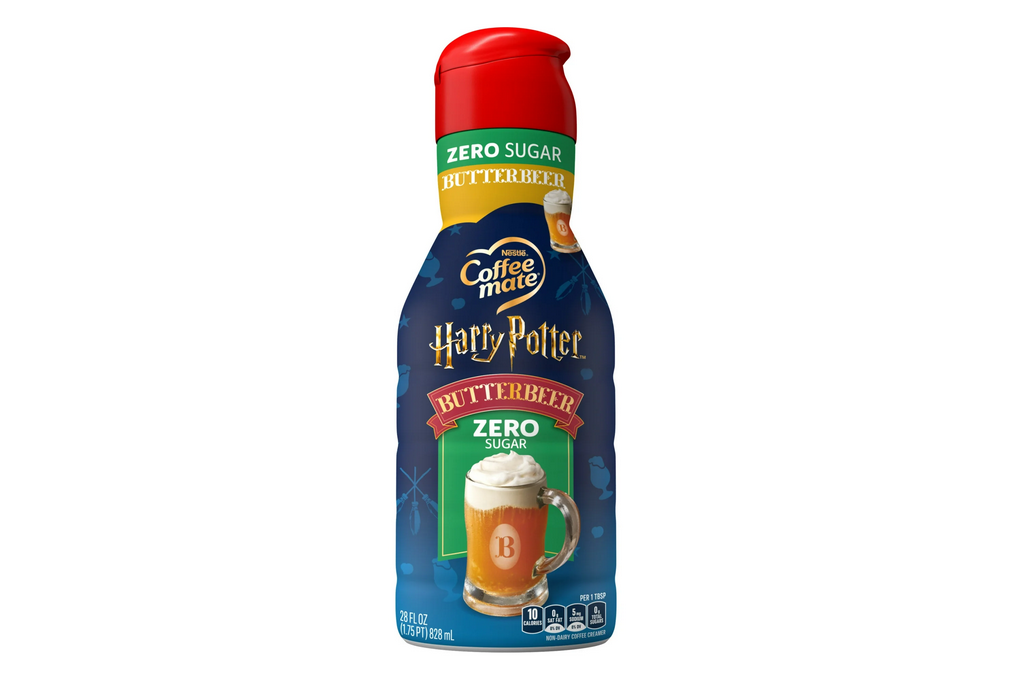 Coffee mate Harry Potter Butterbeer Flavored Creamer, Zero Sugar Liquid Coffee Creamer 28 fl oz