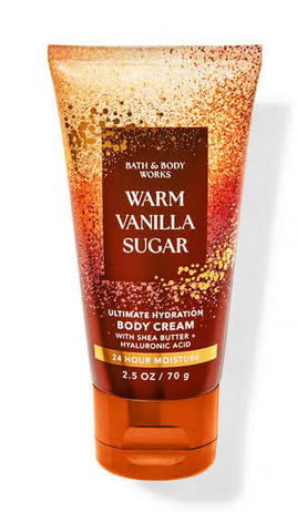 Warm Vanilla Sugar Travel Size Ultimate Hydration Body Cream