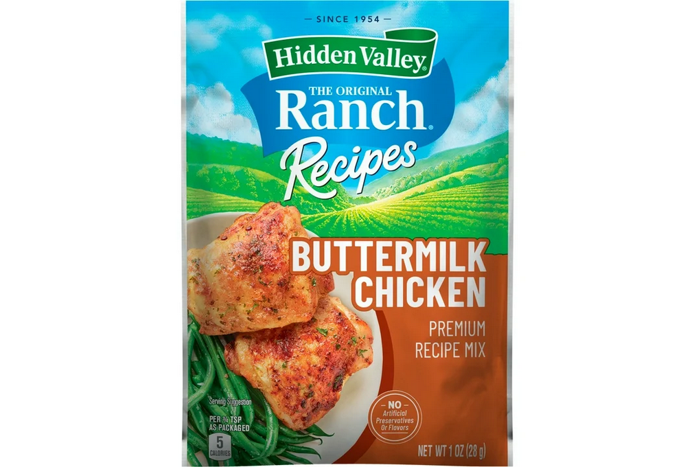 Hidden Valley Ranch Night Buttermilk Chicken Premium Seasoning Mix, 1 oz