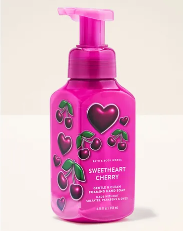 Bath & Body Works Sweetheart Cherry Gentle & Clean Foaming Hand Soap