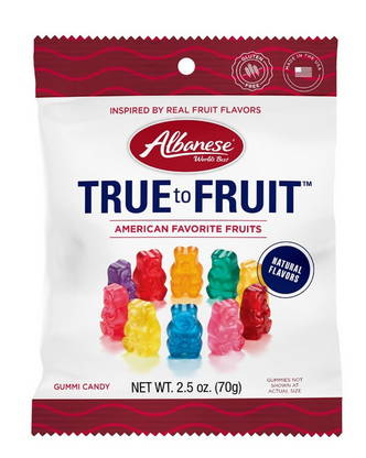 Albanese True To Fruit 2.5oz