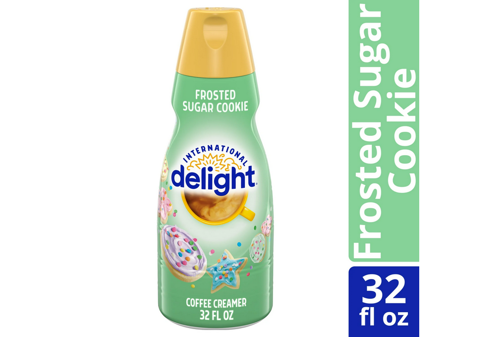 International Delight Frosted Sugar Cookie Coffee Creamer Bottle, 32 fl oz