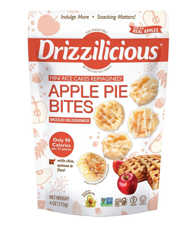 Drizzilicious Apple Pie Rice Cake - 4oz