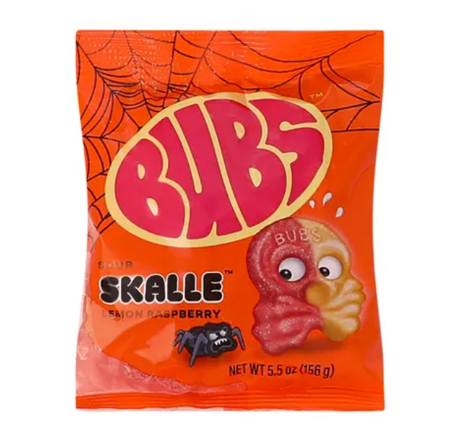 Bubs™ Sour Skalle™ Lemon Raspberry 5.2oz