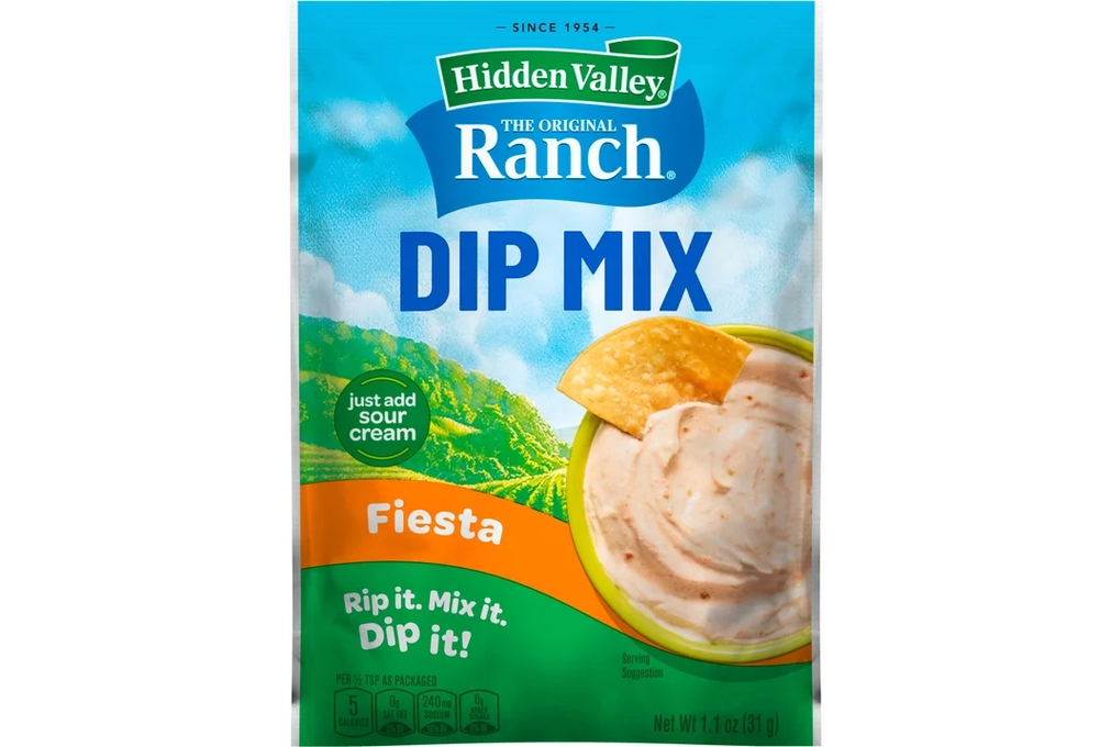 Hidden Valley Fiesta Ranch Dip Mix, 1.1 oz Packet