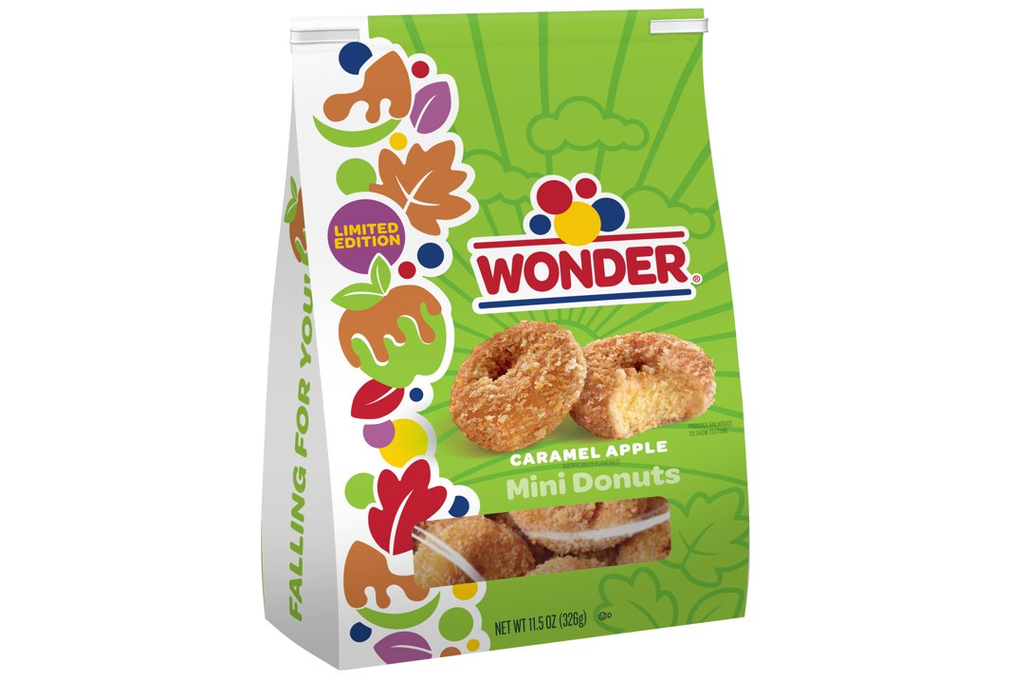 **Squashed** Wonder Caramel Apple Mini Donuts, 10oz Bag