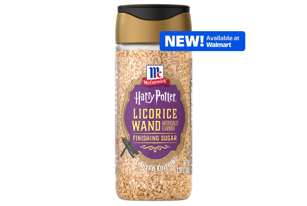 McCormick Kosher Harry Potter Licorice Wand Finishing Sugar, 3.39 oz Bottle