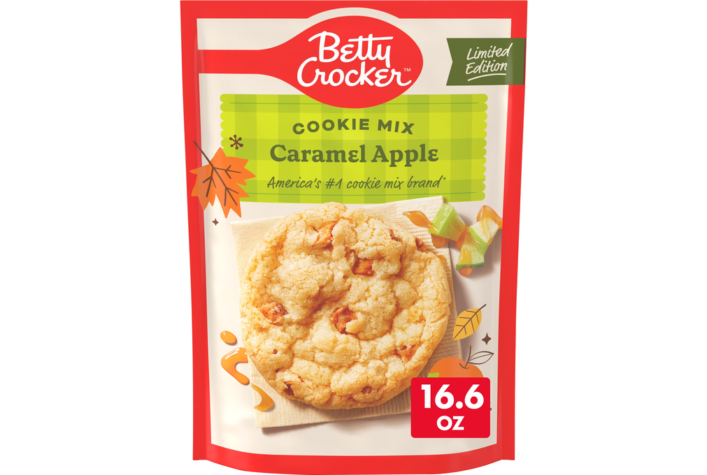 Betty Crocker Limited Edition Caramel Apple Cookies, Cookie Mix, 16.6 oz