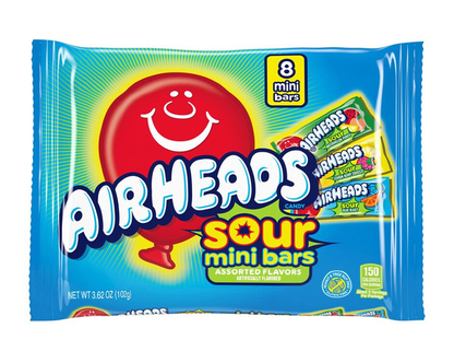 AirHeads Sour Mini Bars 3.62oz
