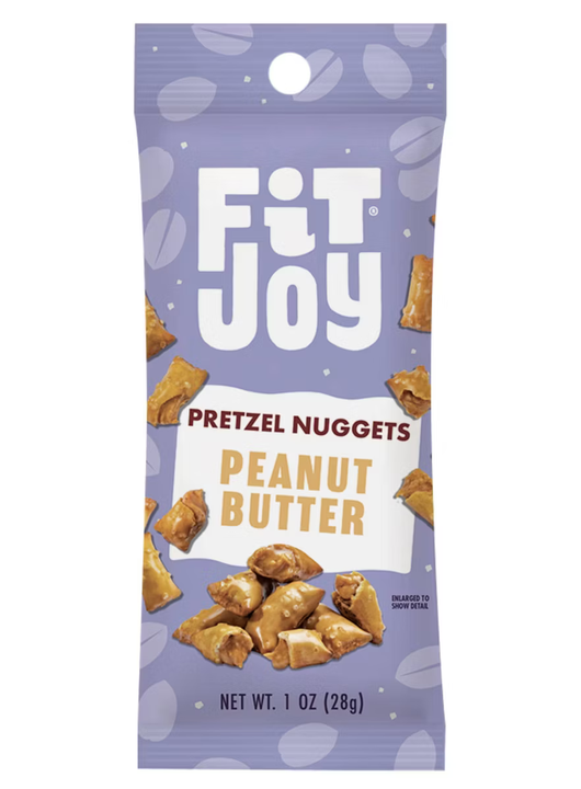 FitJoy Grain Free Peanut Butter Pretzel Nugget Snack Bag - 1oz