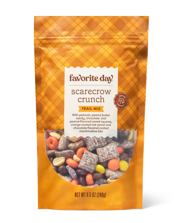 Fall Harvest Scarecrow Crunch Trail Mix - 8.5oz - Favorite Day