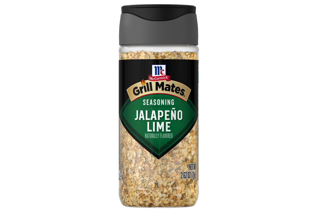 McCormick Grill Mates Jalapeno Lime Seasoning, 2.62 oz Bottle