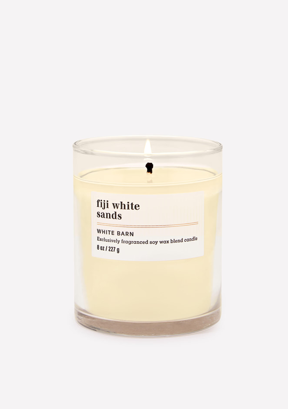 White Barn Fiji White Sands Single Wick Candle