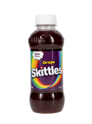 Skittles Grape Flavored Drink 14fl oz