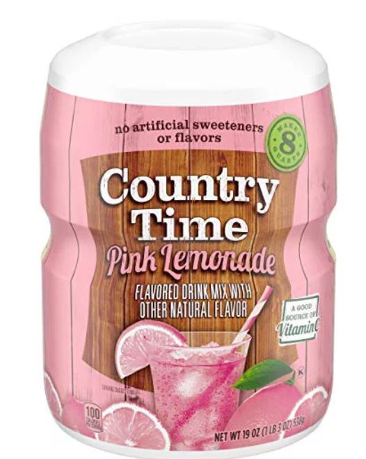 Country Time Pink Lemonade Drink Mix, 19 oz