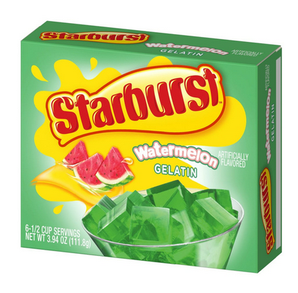 STARBURST Watermelon FLAVORED GELATIN