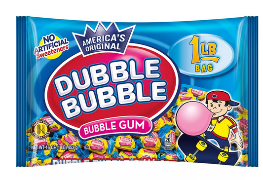 Dubble Bubble Chewing Gum - 16oz