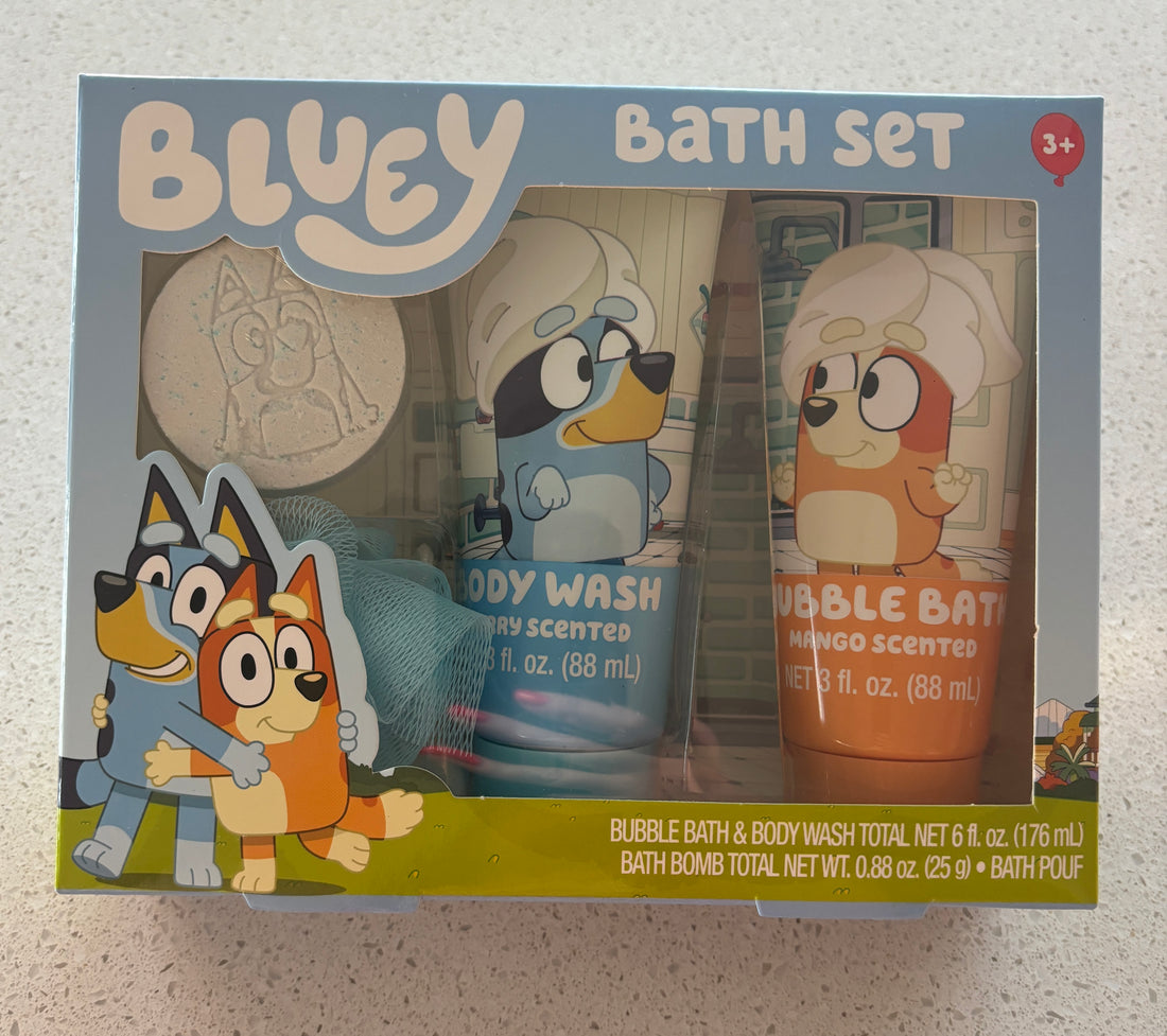 Bluey Bath Set