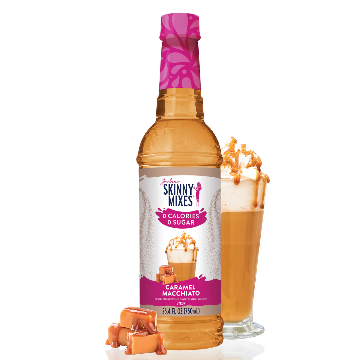 Jordan’s Skinny Mixes Sugar Free Caramel Macchiato Syrup