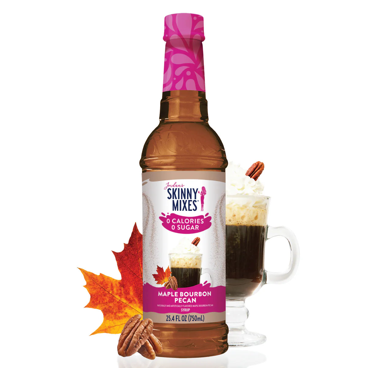 Jordan’s Skinny Mixes Sugar Free Maple Bourbon Pecan Syrup