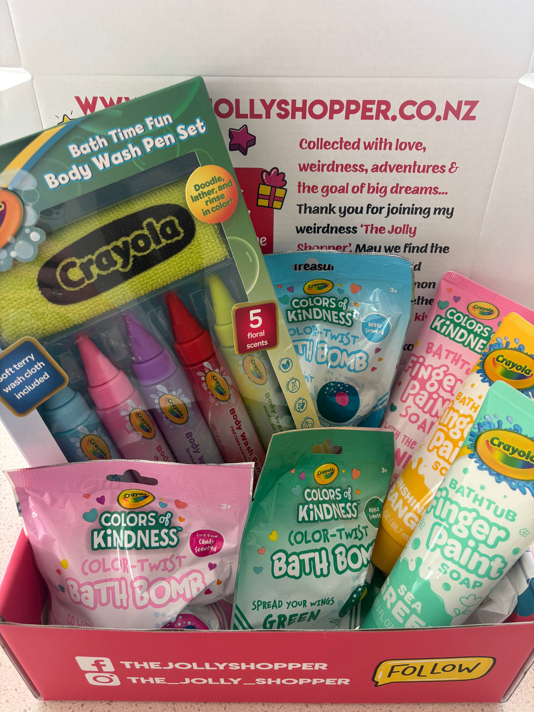 Jolly Shopper Kids Bath Box