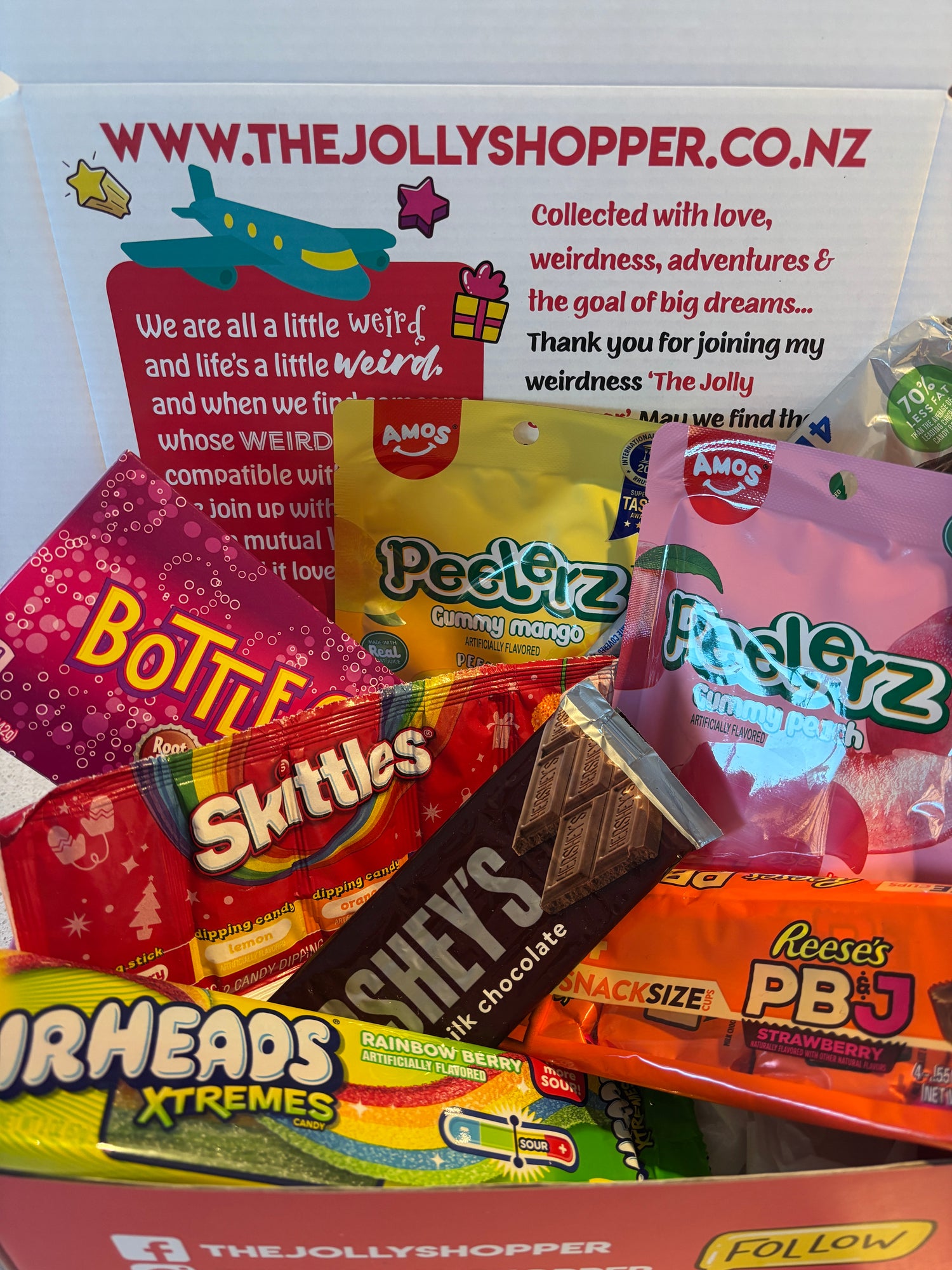 Jolly Shopper USA Candy Box