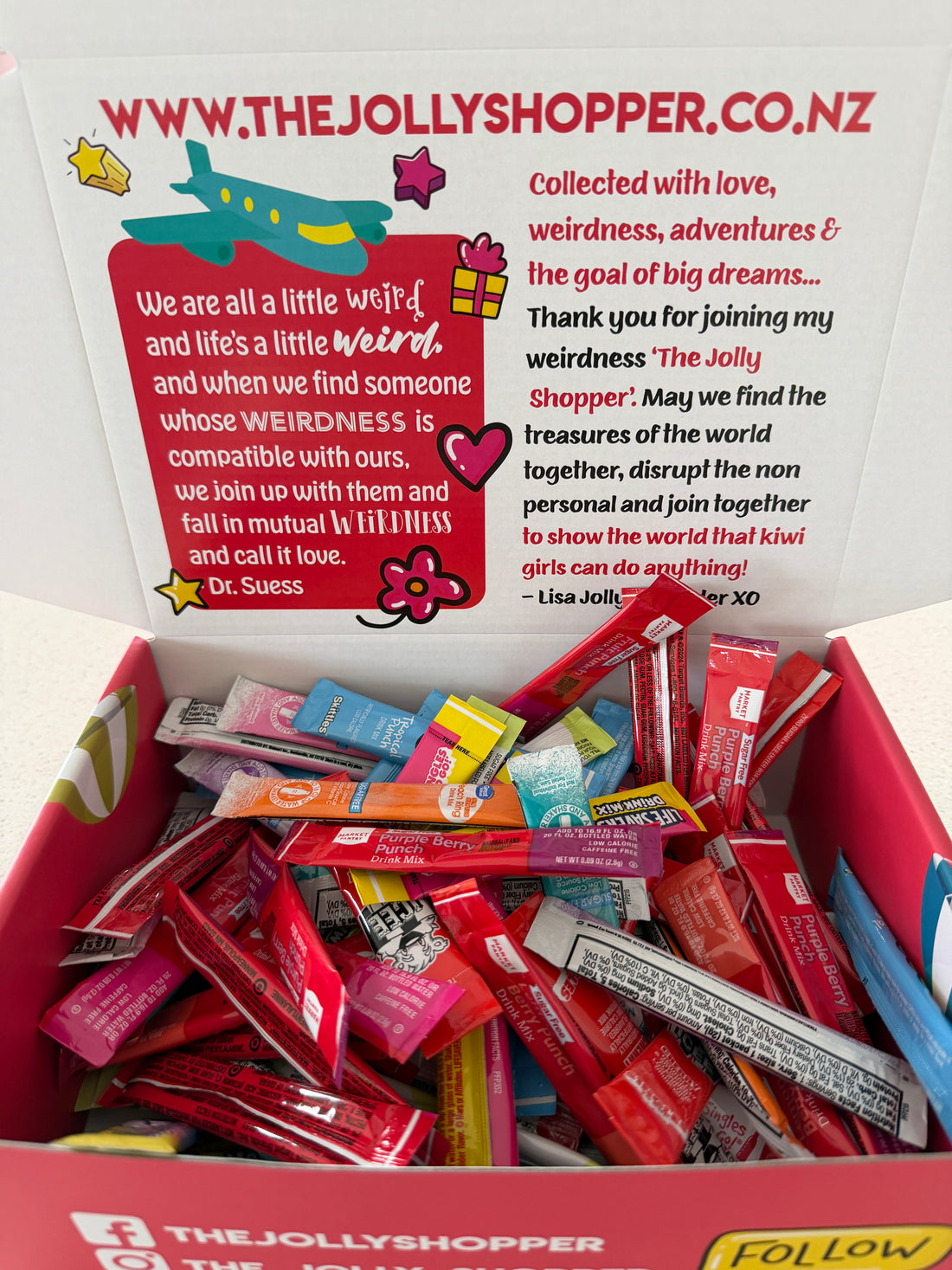 100 Sugar Free Drink Sachets