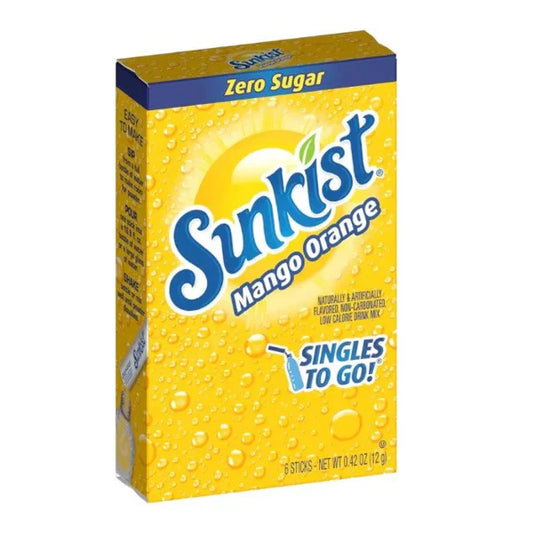 Sunkist Mango Orange Singles to Go 6pk