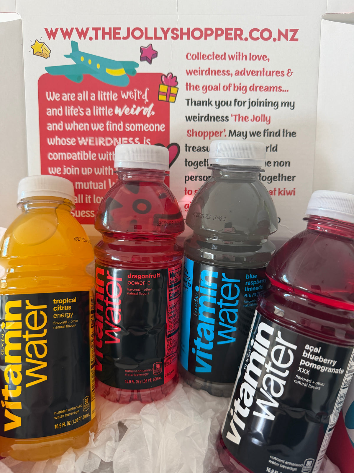 Jolly Shopper Vitaminwater Drinks Box
