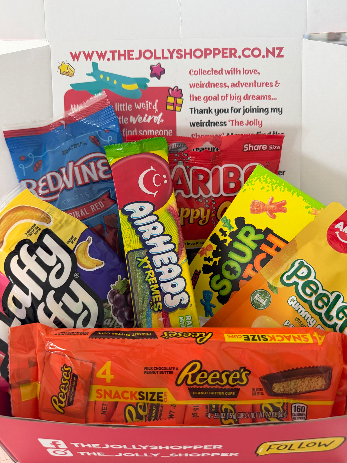 Jolly Shopper USA Candy Box