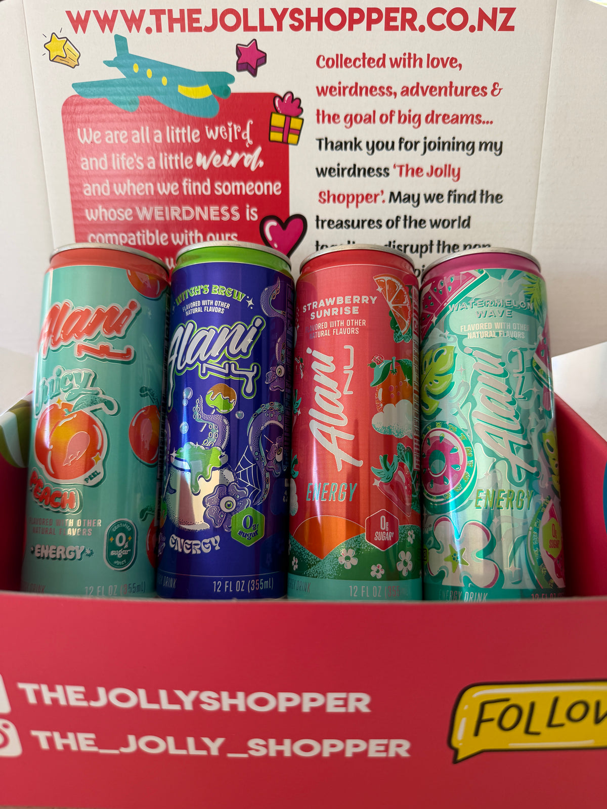Jolly Shopper Alani Sugar Free Energy Drinks Box