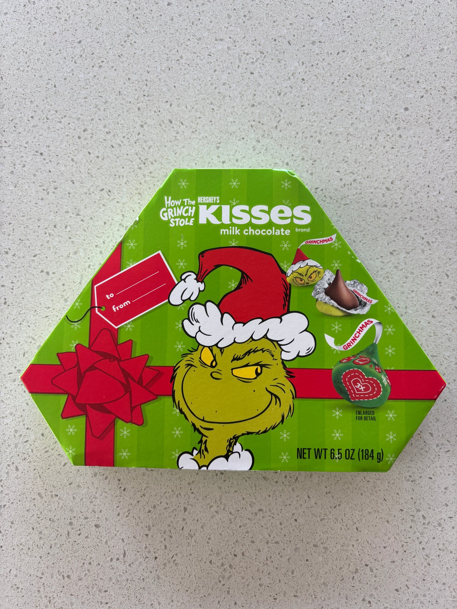 The Grinch Kisses Milk Chocolate