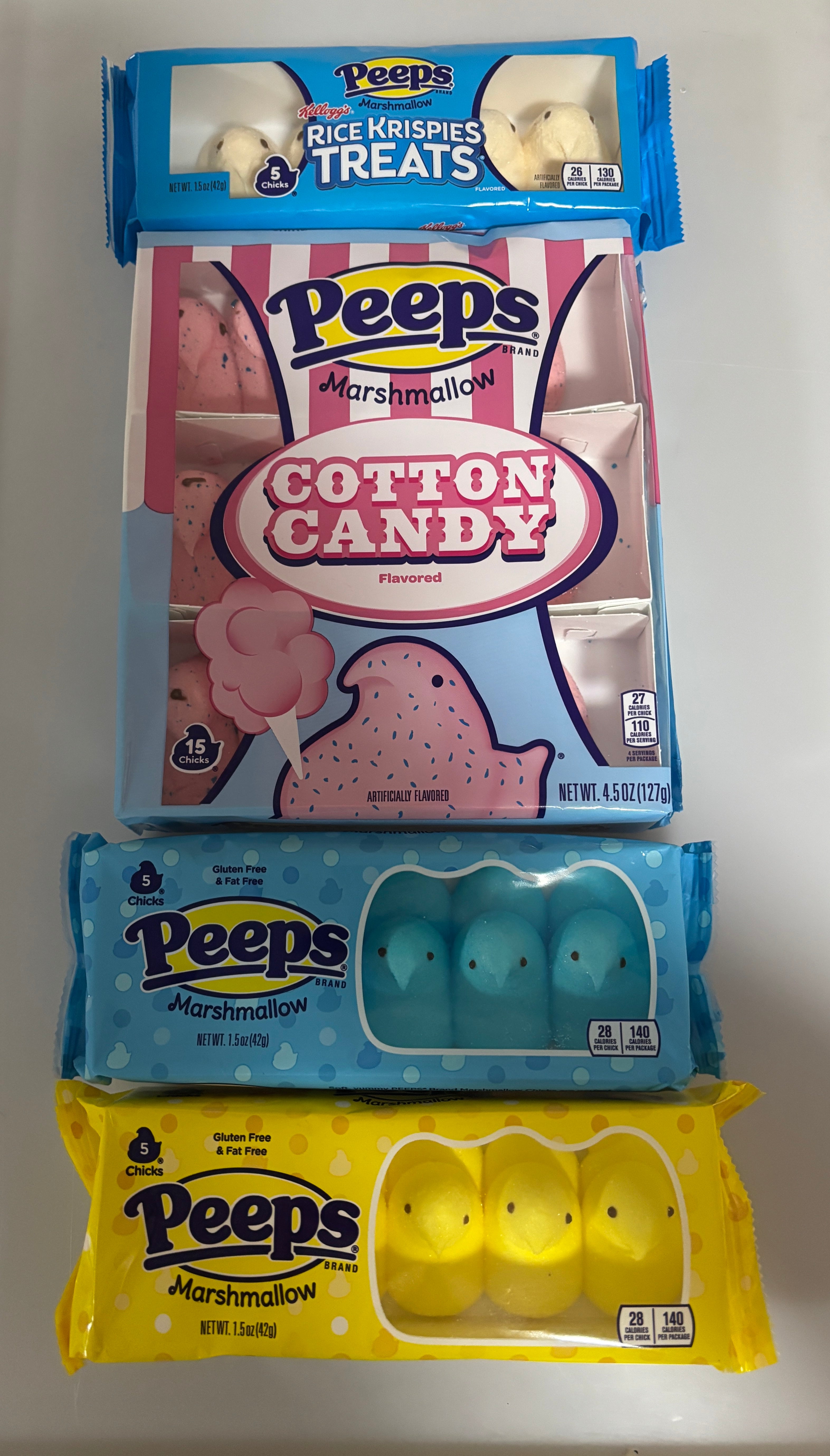 4x Peeps Marshmallow Chicks as pictured – The Jolly Shopper