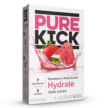Pure Kick Strawberry Watermelon Hydration Drink Mix