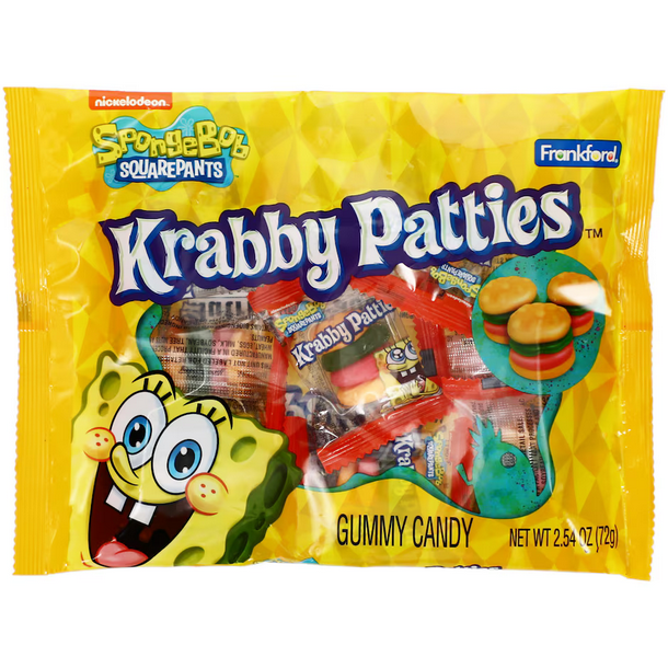 Spongebob Squarepants Krabby Patties, 2.54 oz.